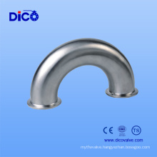 Food Grade Sanitary 180 Degree Clamp Elbow for Dico Brand